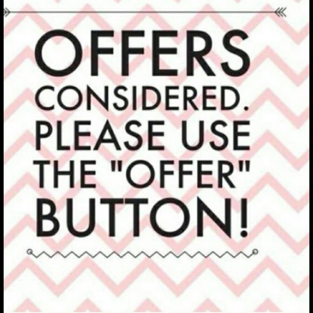 Offers Considered!